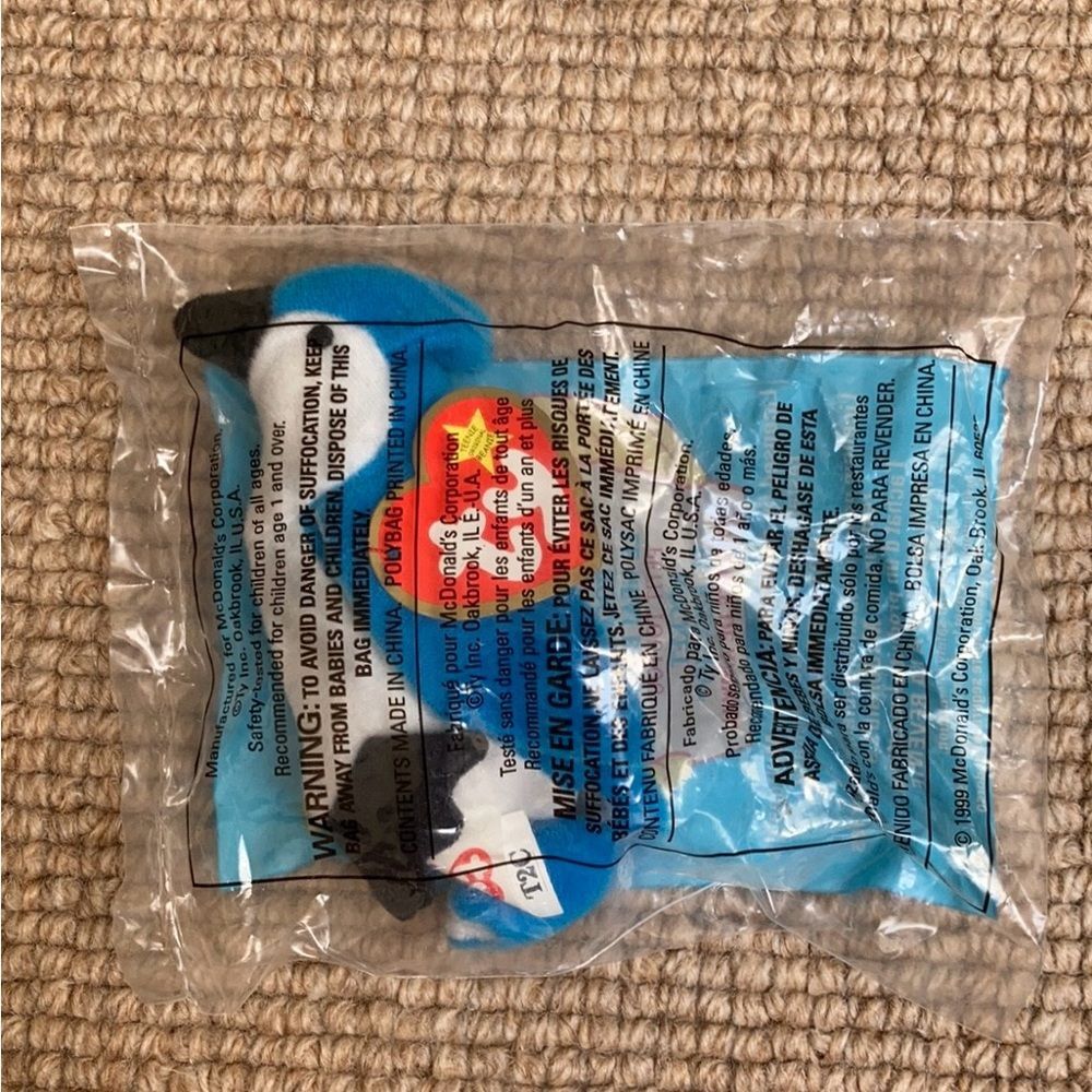 Rocket the Blue Jay Bird Teenie Beanie Baby